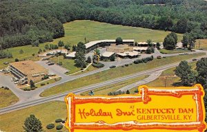 Gilbertsville Kentucky Holiday Inn at Kentucky Dam Vintage Postcard AA39664