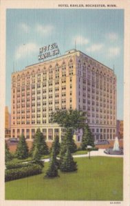 Minnesota Rochester Hotel Kahler Curteich