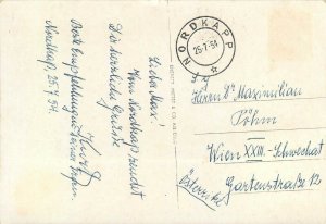 Norway Nordkapp postcard 1954