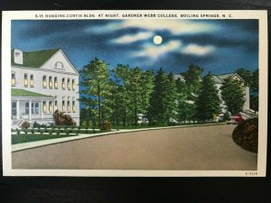 Vintage Postcard 1930-1945 Gardner Webb College, Boiling Springs (NC)