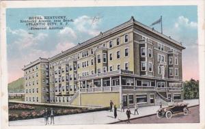 New Jersey Atlantic City Hotel Kkentucky 1919