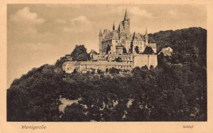 Germany Wernigerode Schloss Castle vintage postcard