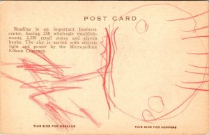 Postcard Customers' Space Metropolitan Edison Company in Reading, Pennsylvania