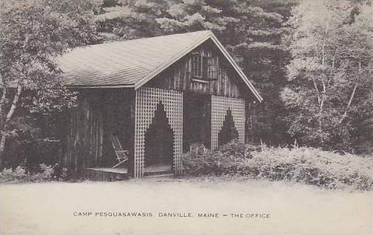 Maine Danville Camp Pesquaswssis The Office Artvue