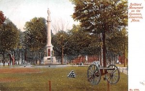 Soldiers' Monument on the Common Lawrence, Massachusetts