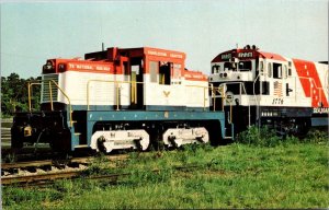 Trains Seaboard Coast Line Locomotive Number 1776