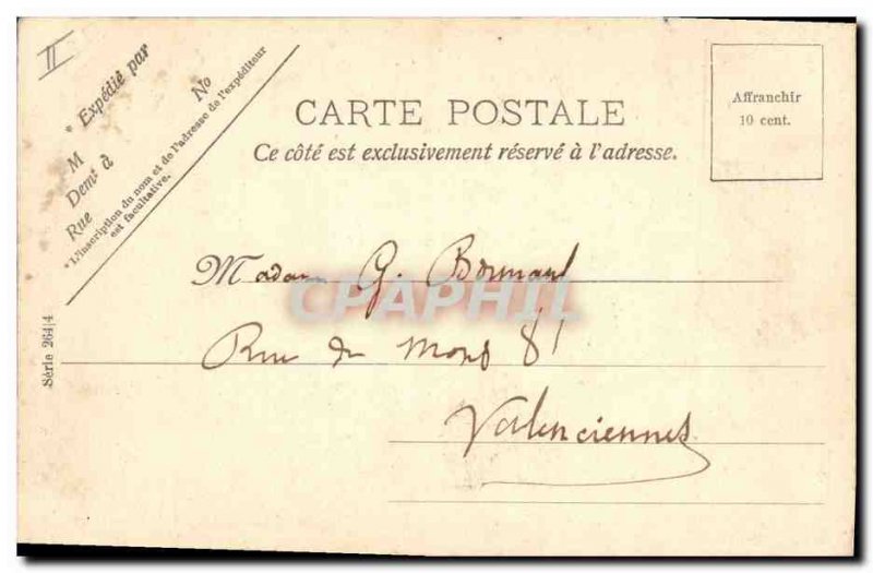 Old Postcard Fantasy Children Child Bebe