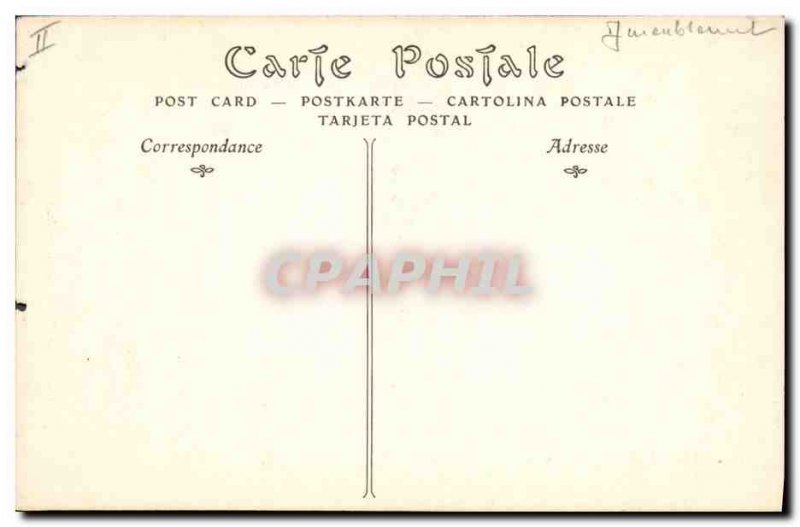 Old Postcard Chateau de Pau Joan bed d & # 39Albret