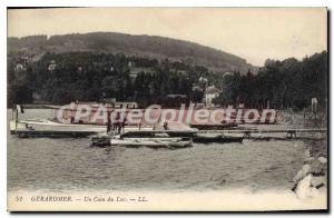 Old Postcard Gerardmer Un Coin Du Lac