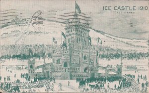 CANADA Montreal Winter Festival QC, Ice Castle 1910, PQ Quebec