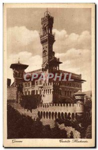 Italy Italia Old Postcard Genova Castello Mackenzie