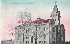 IA, Rock Rapids, Iowa, High School Building, Exterior View