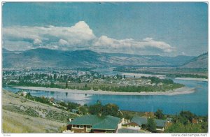 Junction Of The North and South Thompson Rivers, Kamloops, British Columbia, ...