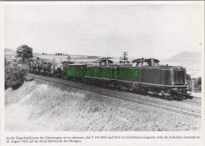 German Railway Postcard-Deutscher Zug,Lokomotive,Eisenbahn (Modern repro)RR19814