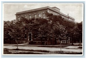 1932 Dalhousie University Halifax Nova Scotia NS,Pathological Institute Postcard