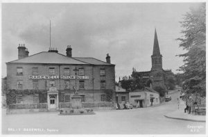 Bakewell England Town Square Real Photo Vintage Postcard JF686970