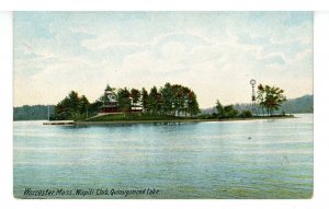 MA - Worcester. Quinsigamond Lake, Wapiti Club ca 1905