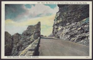 Trail Ridge Road,Rocky Mountain National Park,CO Postcard