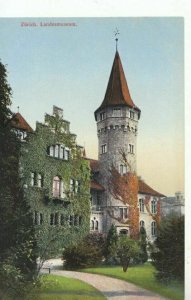 Switzerland Postcard - Zurich - Landesmuseum - Ref TZ7718