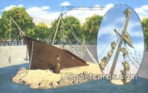 Monkey Island, Lincoln Park - Oklahoma City Postcards, Oklahoma OK Postcard