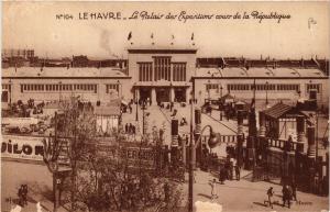 CPA Le HAVRE-Le Palais des Expositions cours de la Republique (347883)