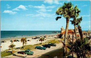 Florida Daytona Beach Looking South From North Ocean Avenue