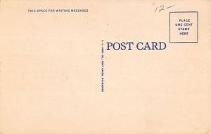 Ashland Wisconsin Lakeside Cabins Street View Linen Antique Postcard K21157
