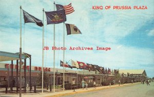 PA, King of Prussia, Pennsylvania, Shopping Center Mall Stores, Flags