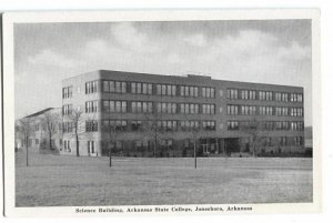 Postcard Science Building Arkansas State College Jonesboro Arkansas AR