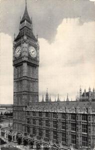 uk3923 big ben westminster london real photo uk