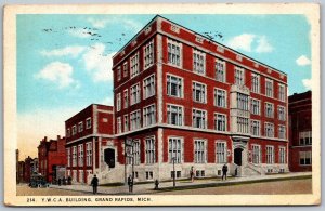 Grand Rapids Michigan 1927 Postcard YWCA Building