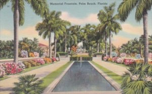 Florida Palm Beach The Memorial Fountain