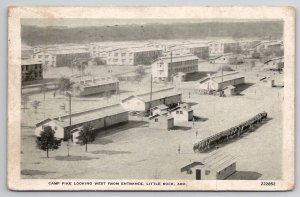 Little Rock AR Camp Pike 1918 Soldier Pvt Joseph Puhr New Market MD Postcard O22