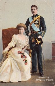 Royalty Prince Gustaf Adolf Sweden Princess Margaret of Connaught postcard C332
