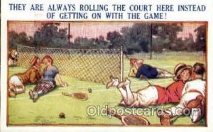 No. 13562 Bamforth Co., N.Y., USA Tennis Unused card is blurry, corners are s...