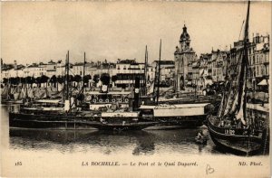 CPA La ROCHELLE Le Port et le Quai Duperré (666783)