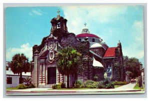 Vintage 1950's Postcard Christ Episcopal Church Wright Street Pensacola Florida