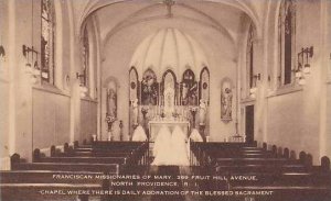 Rhode Island North Providence Franciscan Missionaries Of Mary Interior Chapel