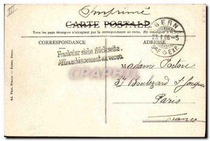 Old Postcard Folklore Bern The fountain piper