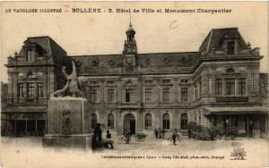 CPA Le VAUCLUSE BOLLENE - Hotel de Ville et Mon. Charpentier (512049)