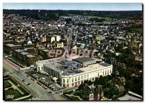 Modern Postcard General view Deauville Trouville and Deauville Casino