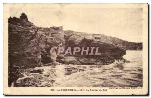 Old Postcard La Bernerie King of the Rock