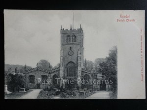 Cumbria: Kendal Parish Church UB c1902 - Pub by Stengel & Co