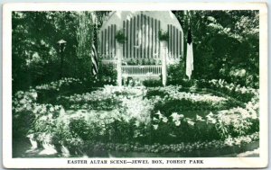 M-35398 Easter Altar Scene Jewel Box Forest Park St Louis Missouri