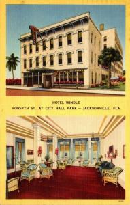 Florida Jacksonville Hotel Windle 1941