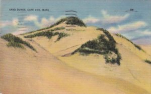 Massachusetts Cape Cod Sand Dunes 1947