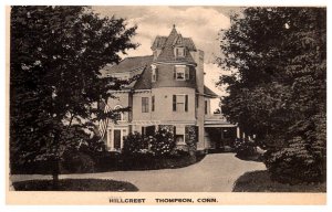 Connecticut Thompson  residence  Hillcrest