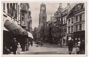 Netherlands Utrecht Steenweg RP PPC 1948 PMK To Boscombe GB