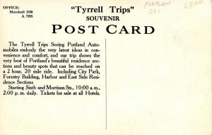 OR - Portland. Tyrrell Trips Seeing Portland