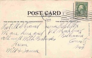 Hotel Strand Atlantic City New Jersey 1914 postcard